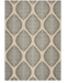 Safavieh Courtyard Beige and Anthracite 5'3" x 7'7" Sisal Weave Area Rug